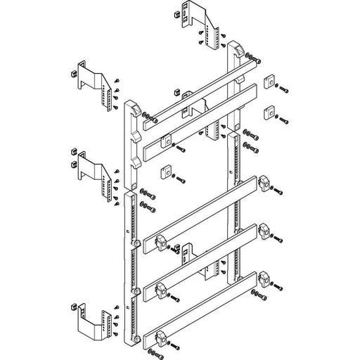 ABN - Verteilerfeld für Installationsverteiler Sammelschienen-Modul MFSC28985 flach 2FB/8RE