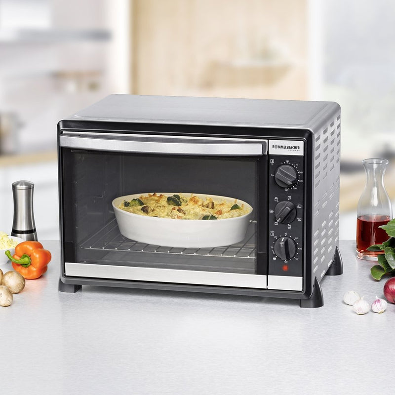 Rommelsbacher - Tischbackofen/Backgrill Kleinbackofen BG 1805/E 42l 1800W Uml+Drehsp