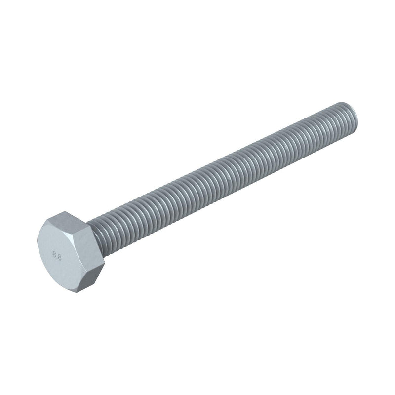 OBO Bettermann - Maschinenschraube/Bolzen Sechskantschraube SKS M10x100 ZL − 50 Stück