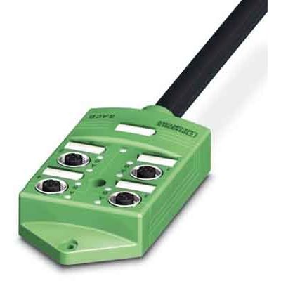 Phoenix Contact - Passiver Sensor-/Aktor-Verteiler (mit Leitung) Sensor-/Aktor-Box SACB-4/ 4- #1516962