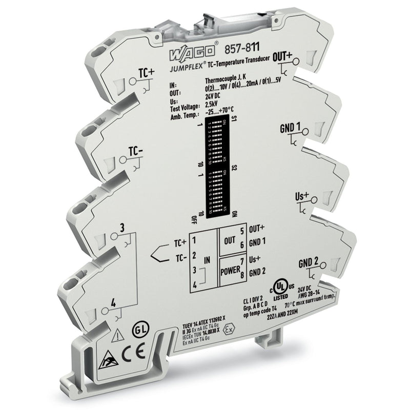 WAGO - Temperaturmessumformer 857-811 TC-Sensor
