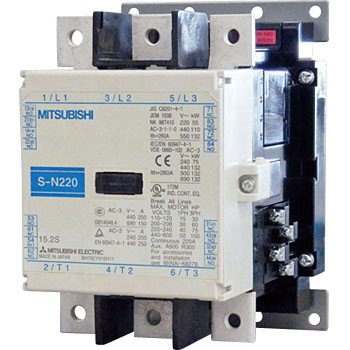 Mitsubishi Electric - Leistungsschütz zum Schalten von Wechselstrom Leistungsschütz S-N220 AC200V