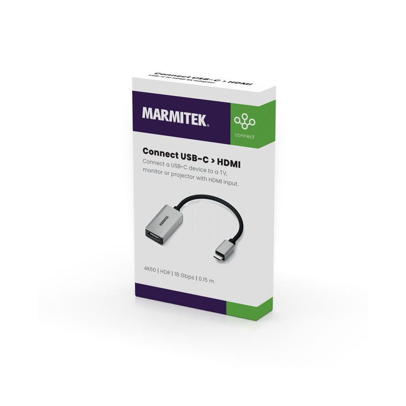 MARMITEK - Zubehör/Ersatzteile für Unterhaltungselektronik Adapter USB Typ C MARMITEK ConUSB-C/HD zu HDMI