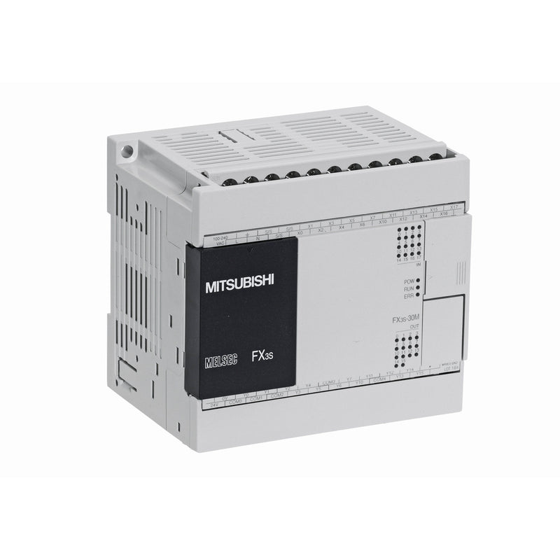 Mitsubishi Electric - SPS-Grundgerät Grundgerät FX3S-30MR/ES-2AD AC100-240V, 16E, 14A − 1 Stück