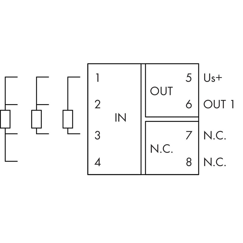 WAGO - Temperaturmessumformer 857-815 − 1 Stück