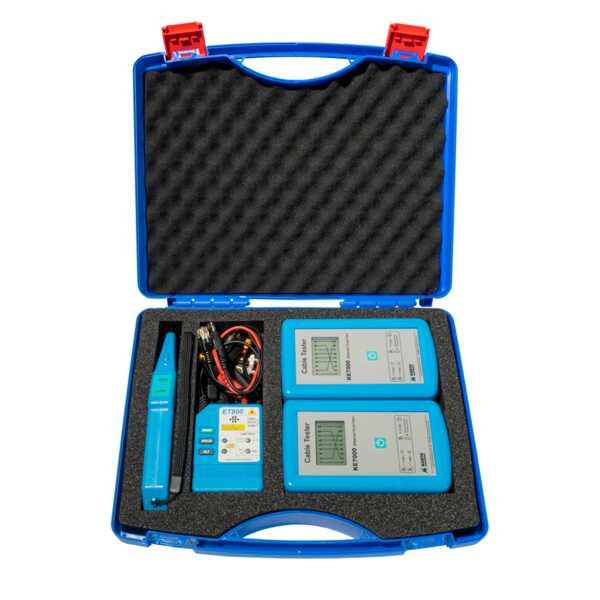 Kurth - Mess-/Testgerät für Kommunikationstechnik Kabeltester Set KE7801 u. LeitungssucherKit