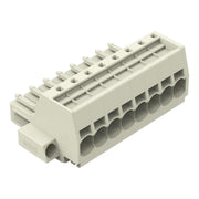 WAGO GmbH & Co. KG - Ein- und mehrpolige Klemmenleiste 1-Leiter-Federleiste 831-3108/107-000 CAGECLAMP,10mm²,lgr − 12 Stück