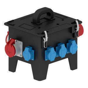 Bals Elektrotech - CEE-Steckdosen-Kombination (IEC 60309) Vollgummi-Verteiler 5226