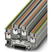 Phoenix Contact - Schutzleiter-Reihenklemme PTTB 2,5-PE/L 5,2 mm, grau