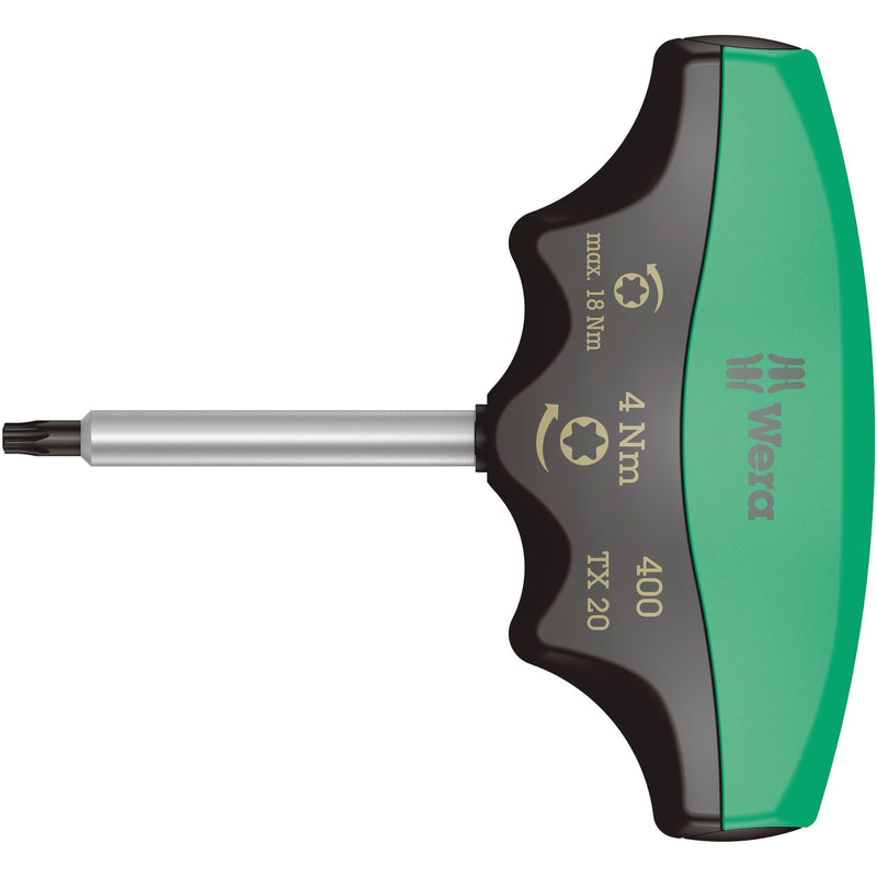 Wera - Innensechskant-Schraubendreher TX Drehmomentindikator 5005090001 TX 20x60 4Nm