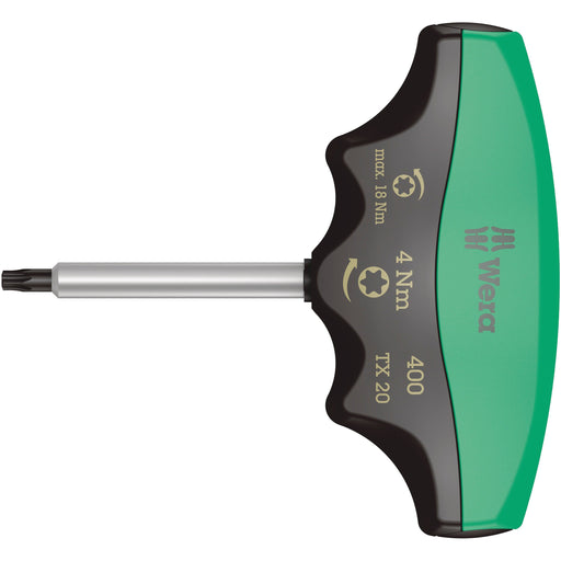 Wera - Innensechskant-Schraubendreher TX Drehmomentindikator 5005090001 TX 20x60 4Nm
