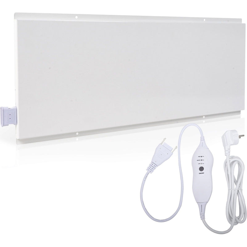 Etherma - Infrarot-Strahlungspaneel Tischinfrarotheizung LAVA2-DESK-80-T Timer/Dimm,weiß,80W