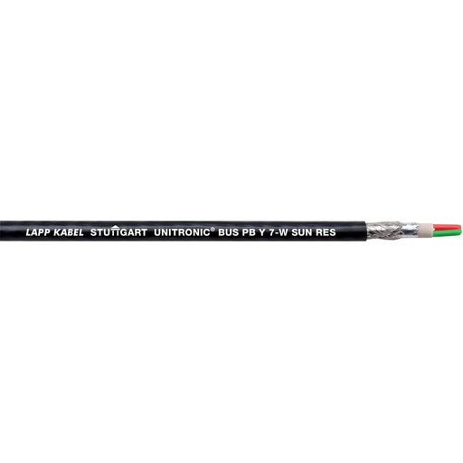 Lapp Kabel&Leitung - Daten- und Kommunikationskabel UNITRONIC BUS PB Y 7-W FC 2170310/500 BK − 500 Meter