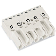 WAGO - Steckverbinder für steckbare Gebäudeinstallation Stecker 770-235 2x0,5-4mmq weiß − 50 Stück