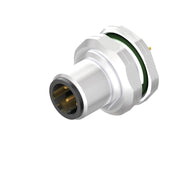 Weidmüller - Rundsteckverbinder, Einbau (PCB) Stecker SAIEM12S8H5.5TLPG9 M12 − 10 Stück