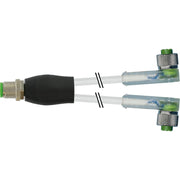 Murrelektronik - Passiver Sensor-/Aktor-Verteiler (mit Leitung) M12-Y-Verteiler 7000-40781-2330060 PUR-OB 3x0,34 grau − 1 Stück
