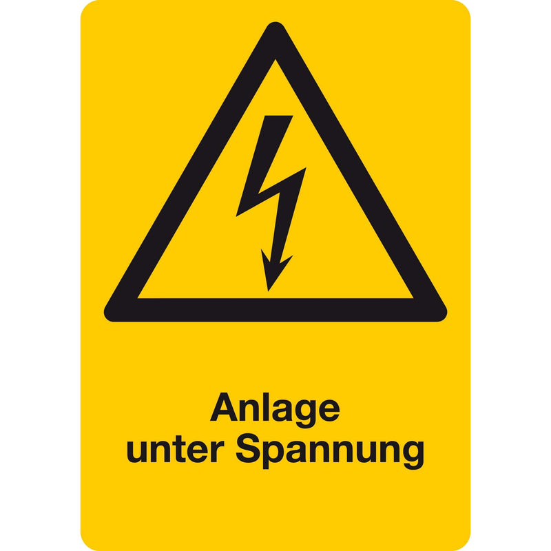 Schnürle - Kennzeichnungsmaterial Warnschild H40506F1