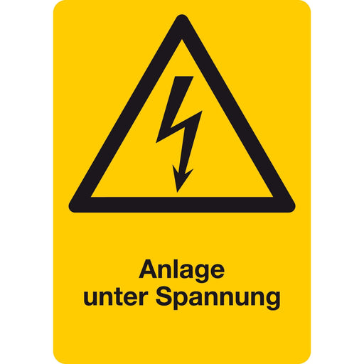 Schnürle - Kennzeichnungsmaterial Warnschild H40506F1