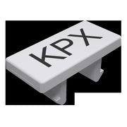 Murrplastik - Klemmenmarkierung Klemmenschild KPX 5/10-5,2 ws weiß − 1008 Stück