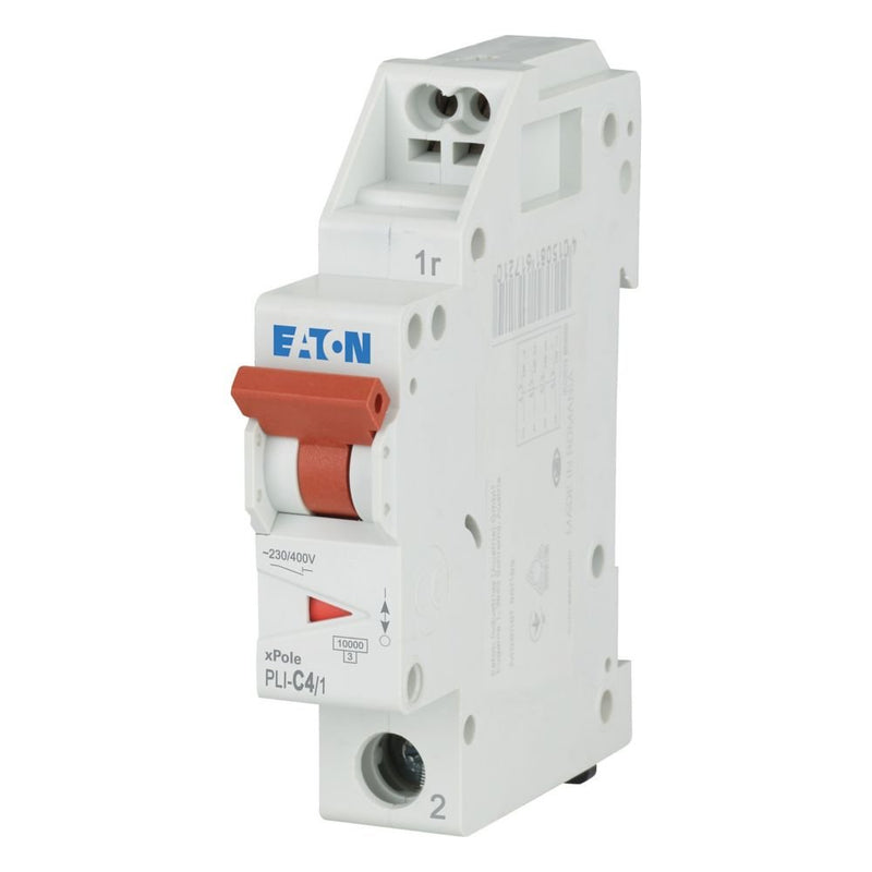 Eaton - Leitungsschutzschalter PLI-C4/1 C 4A, 1p Steckkl