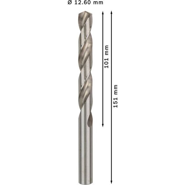 Bosch - Bohrer PRO Metal HSS-G 2608585542 Spiralbohrer 12,6 x