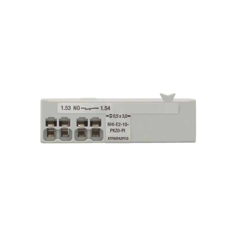 Eaton - Hilfsschalterblock Hilfsschalter PKZ, NHI-E2-10-PKZ0-PI 1S / 0 Oe, front