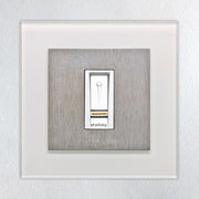 Ekey (AT) - Abdeckrahmen Abdeckung FS UP 101 702 IP44 glas weiß