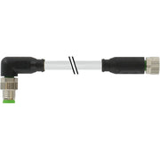 Murrelektronik - Konfektioniertes Sensor-Aktor-Kabel Verbindungsleitung 7000-88061-2300060 M8 St.gerw.auf Bu.M8 − 1 Stück