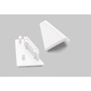 Brumberg Leuchten - Mechanisches Zubehör/Ersatzteile für Leuchten Endstück für Eckprofil 53073070 weiss