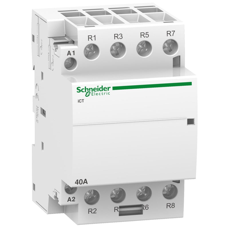 Schneider Electric - Installationsschütz für Reiheneinbau Installationsschütz A9C20847 4Ö 40A 220-240VAC