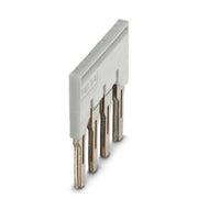 Phoenix Contact - Querverbinder/Brücker für Reihenklemme Steckbrücke FBS 4-8 GY 4-polig, grau − 10 Stück