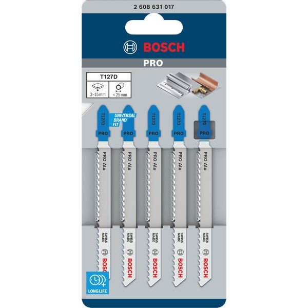 Bosch - Stichsägeblatt PRO Alu T127D 2608631017 Stichsägeblatt 100