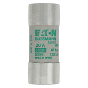 Eaton - Zylindrische Sicherung Sicherungseinsatz Nieders. CYLINDRICA#C22M20 20A AC 690V 80kA − 10 Stück