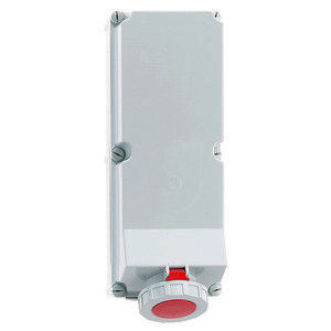 Bals Elektrotech - CEE-Steckdose abschaltbar, abgesichert (IEC 60309) Wandsteckdose abgesichert 15006 63A 4p 400V 6h IP67