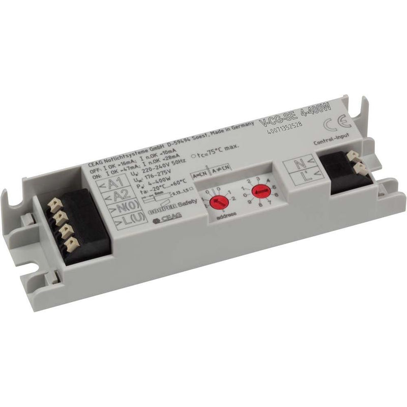 Ceag Notlichtsysteme - Überwachungseinrichtung für Notstromversorgung Leuchten Überwachungsbaustein V-CG-SE 4-400W 176-250V 4-400W
