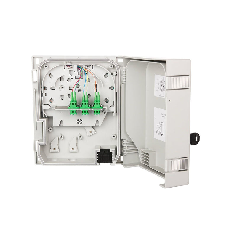 Metz Connect - Kommunikationsanschlussdose LWL Hausübergabepunkt OpDAT HP 1503597606-F 6xLC-DAPC