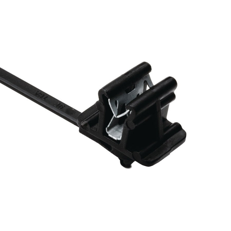 HellermannTyton - Kabelbinder Befestigungsbinder 156-00049(500) schwarz − 500 Stück
