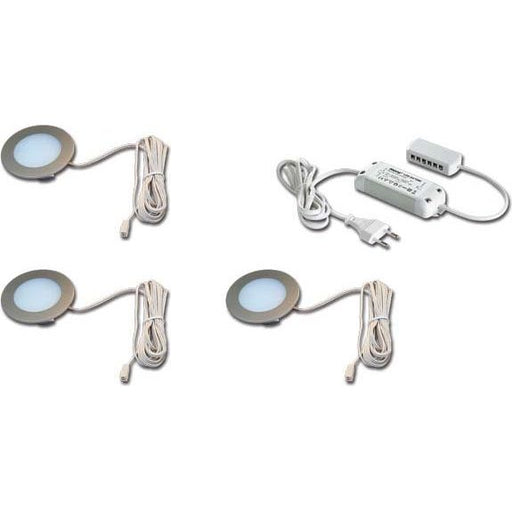 Hera - Downlight/Strahler/Flutlicht 3er-Set LED-Einbauleuchte 61056938003 nw Tr.24/15W