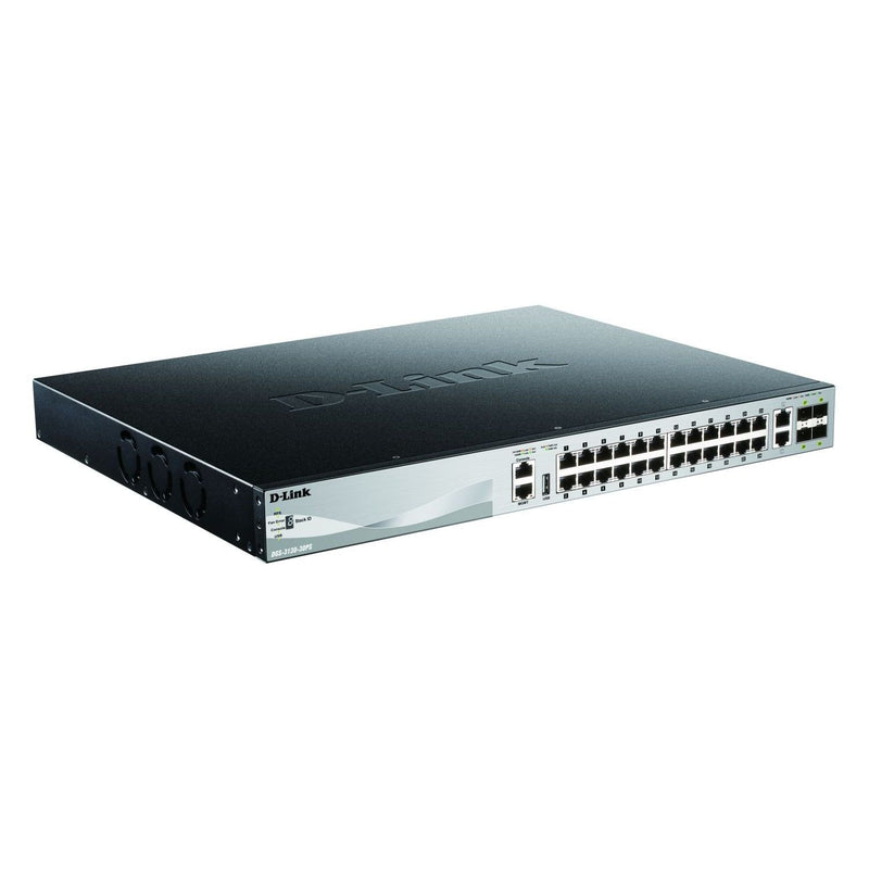 DLink - Netzwerk Switch Gigabit Stack Switch DGS-3130-30PS/E 30-Port Layer 3 PoE