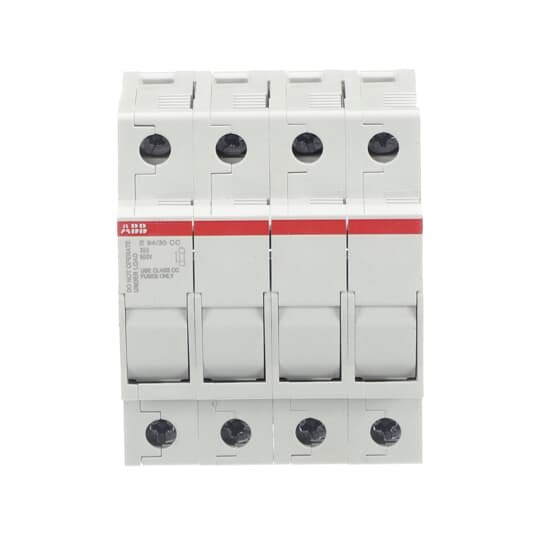 ABB Stotz S&J - Halter für zylindrische Sicherung Sicherungshalter E 94/30 CC 4P, In=30A