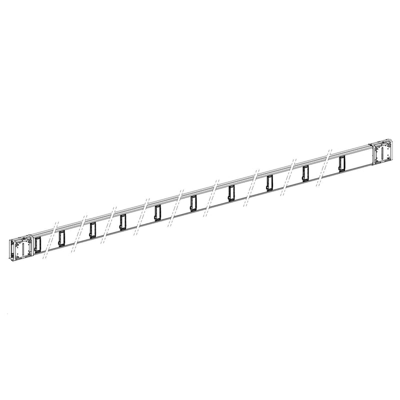 Schneider Electric - Schienenverteilereinheit Schienenkasten KSA100ED45020 gerade, 100A