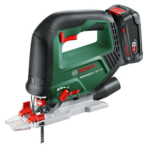Bosch - Stichsäge (Akku) Akku-Stichsäge, 1 x Akku AdvancedSaw 18V-140 PBA 18V 2.0Ah