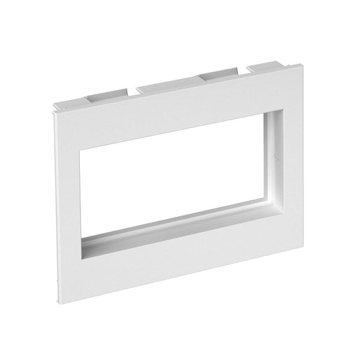 Rehau - Abdeckrahmen Rahmen 2-fach BRK CF2 M45 rws f.Modul 45 rws