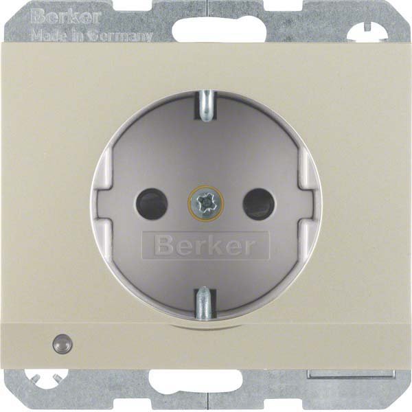 Berker - Steckdose SCHUKO-Steckdose eds 41097004 LED-Orientierg-licht