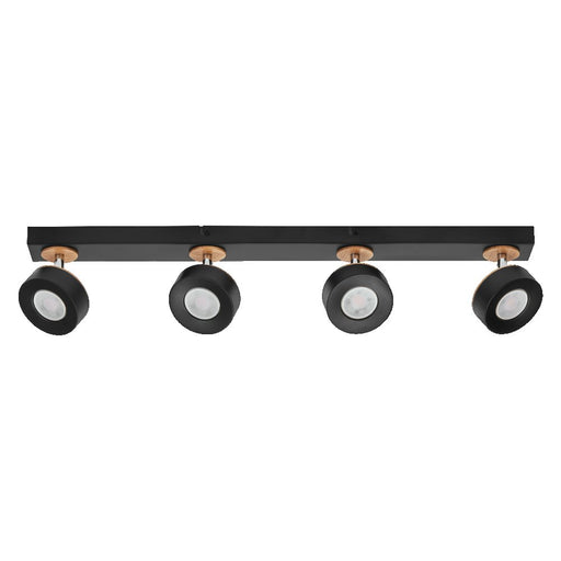 Ledvance - Decken-/Wandleuchte LED-Spotstrahler Decor #4058075833456 4 Spots, schwarz