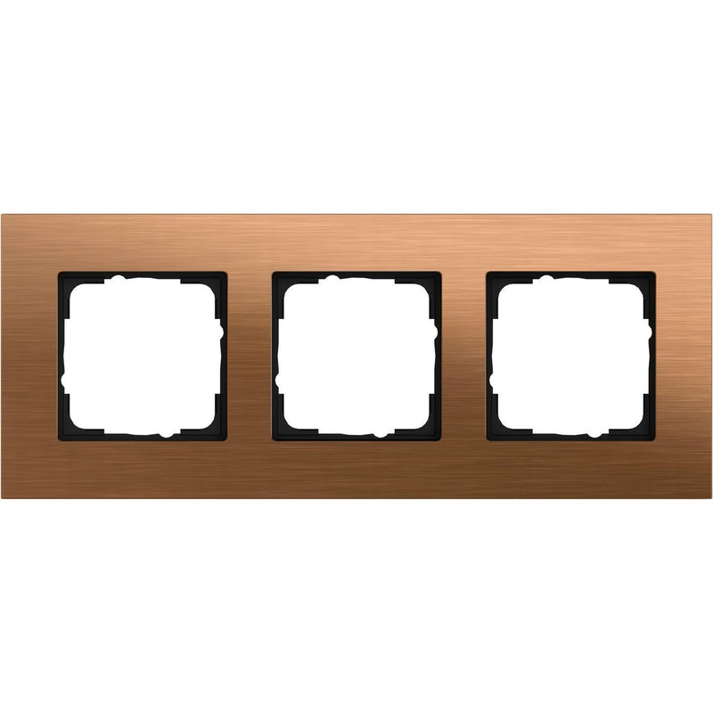 Gira - Abdeckrahmen 3-fach 021338 E2 Esprit Bronze