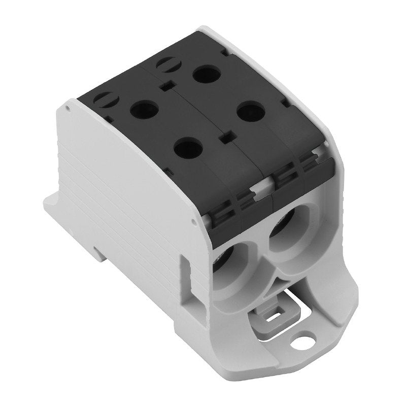Weidmüller - Durchgangs-Reihenklemme Potentialverteilerklemme WPD2312X95/2X95BK 95, 155A, Pole: 1