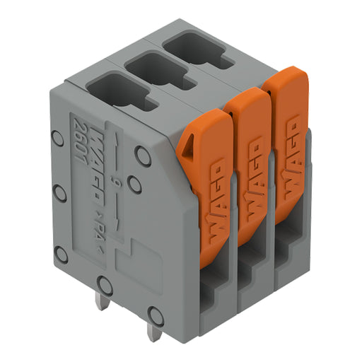 WAGO - Leiterplattenklemme 2601-3103 1,5mm²,gr − 160 Stück
