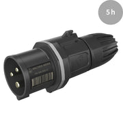 Walther Werke - CEE-Stecker (IEC 60309) CEE NEO Stecker FW211305CC 16A 3P 5h IP54 − 10 Stück