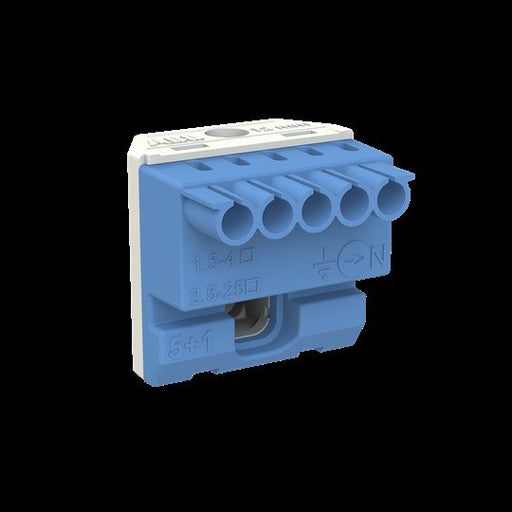 Striebel&amp;John - Steckklemme N-Klemmenblock ZK51B 5x4 +1x25qmm − 1 Stück by Striebel&amp;John

